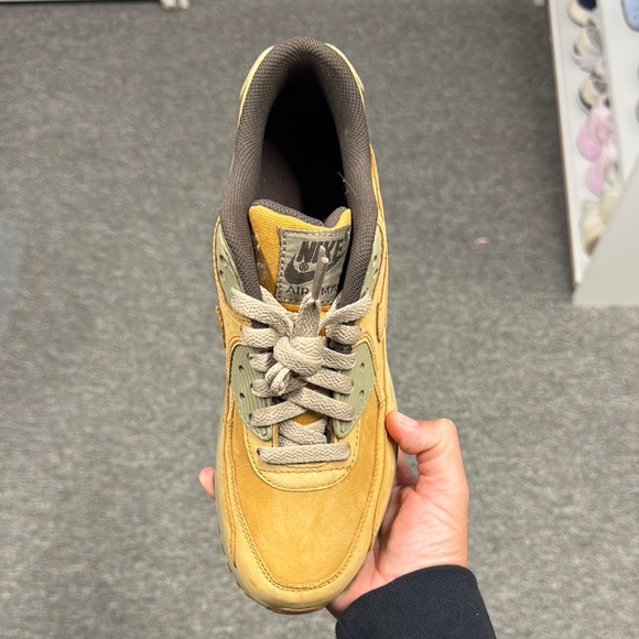 Nike Air Max Olive and Tan Sneakers - Picture 3 of 5